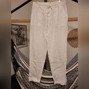 Joe Fresh Crop Linen Pants
